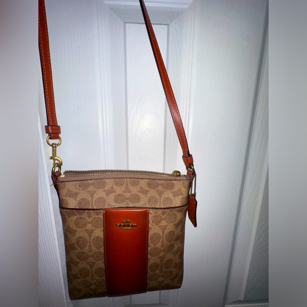 Coach cross body purse